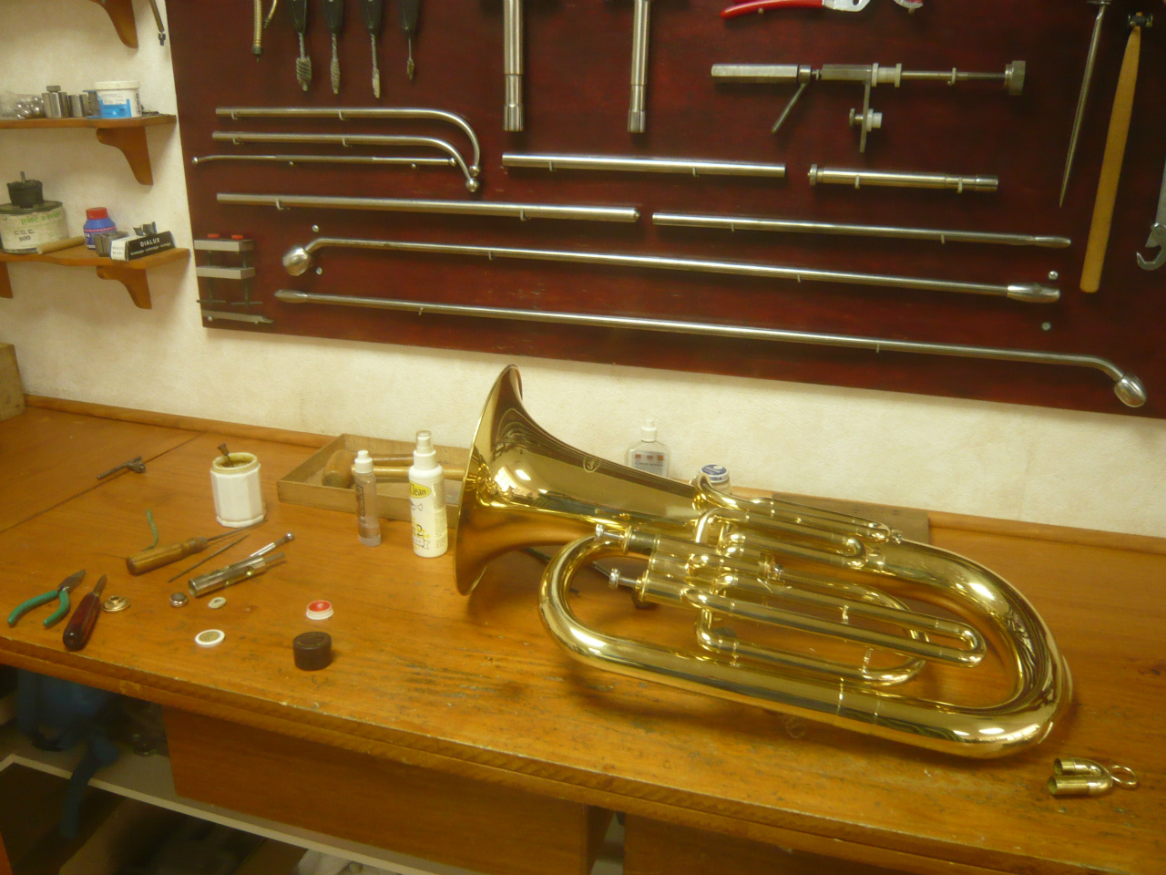 Réparation de trompette